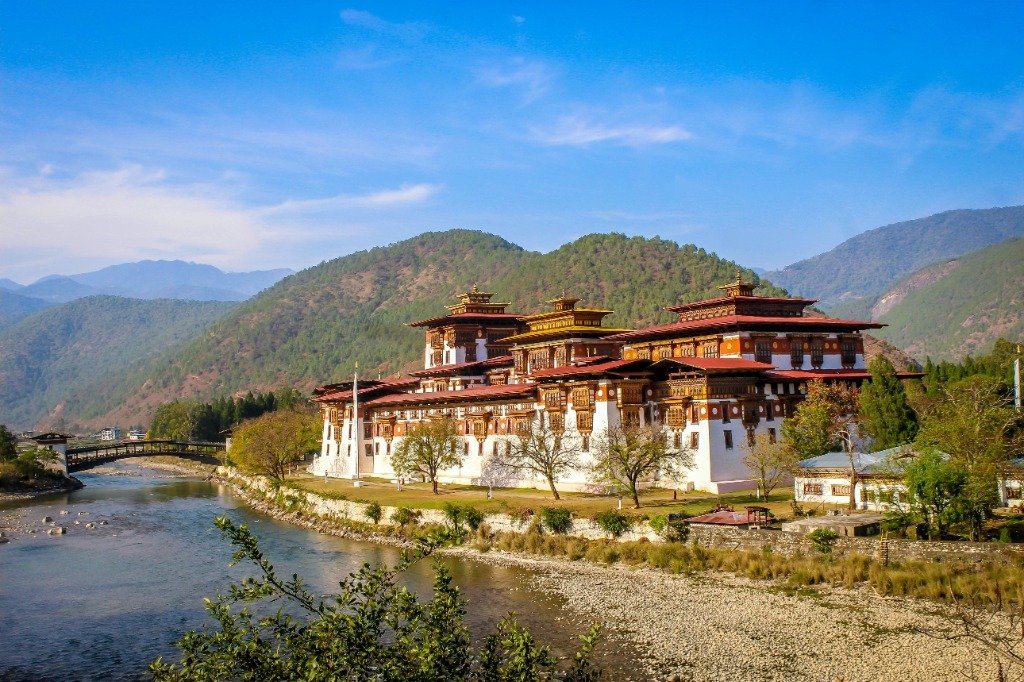 Punakha Dzong Riverside Palace, Bhutan